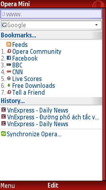 Opera Mobile