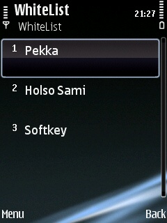 Whitelist Mobile