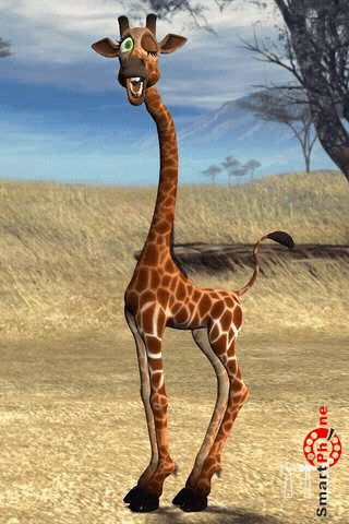 Обзор программы Talking George The Giraffe для Android OS
