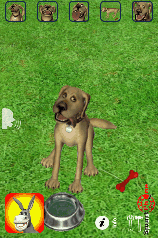 Обзор программы Talking John Dog and Soundboard для Android