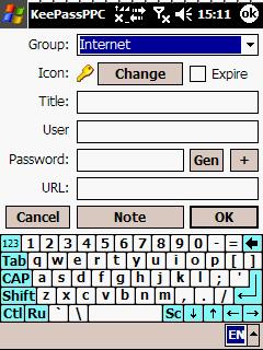 KeePass v0.3.2