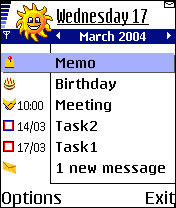 Софт Nokia 6680, Nokia 6681, Nokia 6682: программа Handy Day