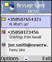 Message Storer v2.0