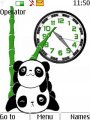 Panda Clock W Icons